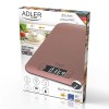 Adler Kitchen Scale | AD 3183c | Graduation 1 g | Copper