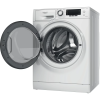 Hotpoint | Washing Machine With Dryer | NDD 11725 DA EE | Energy efficiency class E | Front loading | Washing capacity 11 kg | 1551 RPM | Depth 61 cm | Width 60 cm | Display | LCD | Drying system | Drying capacity 7 kg | Steam function | White