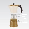 Aluminium moka pot MR-1657-9-BEIGE MAESTRO