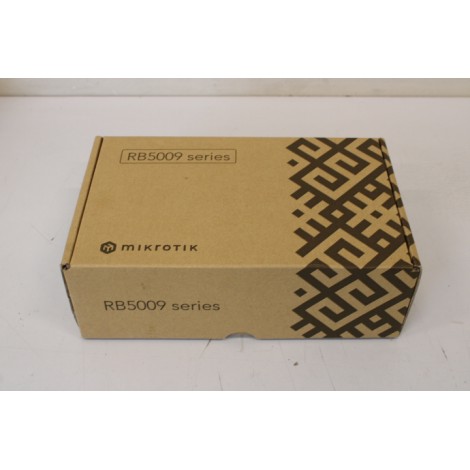 SALE OUT. MikroTik RouterBOARD RB5009UPr+S+IN, DEMO | RouterBOARD | RB5009UPr+S+IN | No Wi-Fi | 10/100/1000 Mbit/s | Ethernet LAN (RJ-45) ports 7 | Mesh Support No | MU-MiMO No | No mobile broadband | 12 month(s) | DEMO