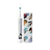 Oral-B | Electric Toothbrush with Travel Case | Vitality PRO Kids Disney 100 | Rechargeable | For kids | Number of brush heads included 1 | Number of teeth brushing modes 2 | White