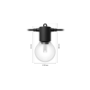 Philips Hue Festavia globe string 14m 20bulb EU | Philips Hue