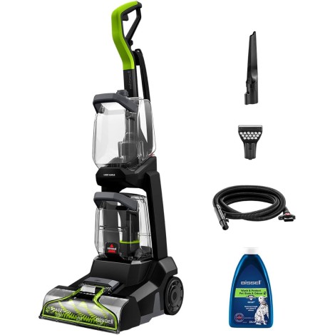 Bissell | PowerWash Pet, Upright Carpet and Upholstery Cleaner | 3878N | Corded operating | Handstick | Washing function | 600 W | Black/Lime | Warranty 24 month(s)