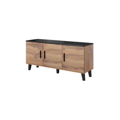 Cama sideboard LOTTA 150 3D wotan oak + mat black