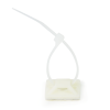 Cable Tie Mounts 28x28 mm | KAB0044 | Adhesive base for cable ties. For the structured laying of cables or hoses.