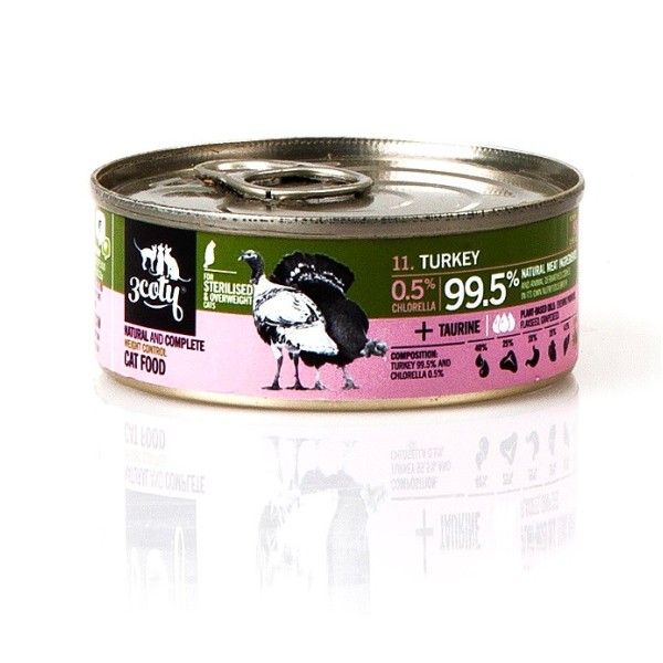 3COTY Turkey with chlorella Sterilised and ...