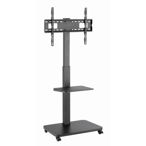 Gembird TVS-75S-02 TV floor stand with caster wheels, 37" - 75", black