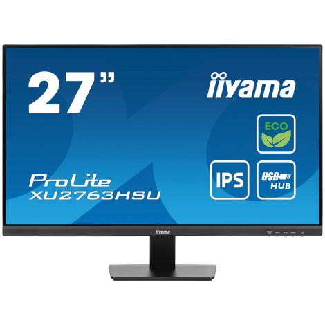 iiyama ProLite XU2763HSU-B1 computer monitor 68.6 cm (27") 1920 x 1080 pixels Full HD LED Black