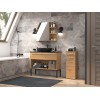 Topeshop NEL V DS ARTISAN bathroom storage cabinet Oak