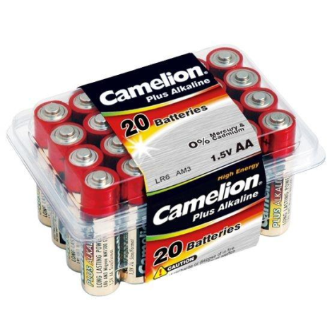 Camelion | LR6-BP20 | AA/LR6 | Plus Alkaline | 20 pc(s)