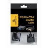 I/O ADAPTER DVI TO VGA/BLACK A-DVID-VGAF-01 GEMBIRD