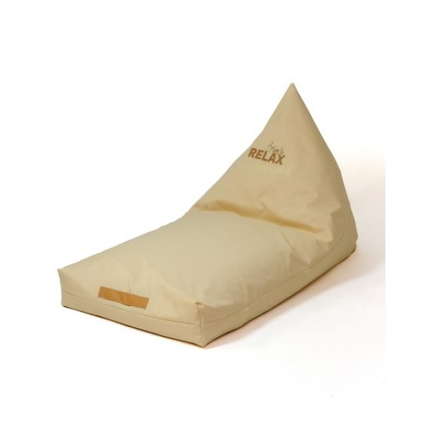 Sako bag pouffe Beige mattress XXL ...