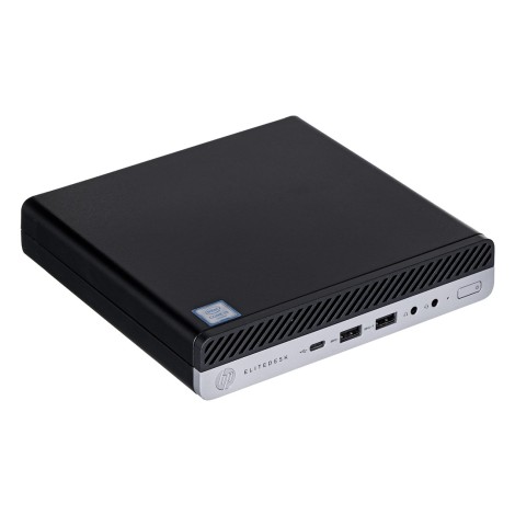 HP ELITEDESK 800 G3 i3-6100T 8GB 256GB SSD Micro Win10pro USED Used
