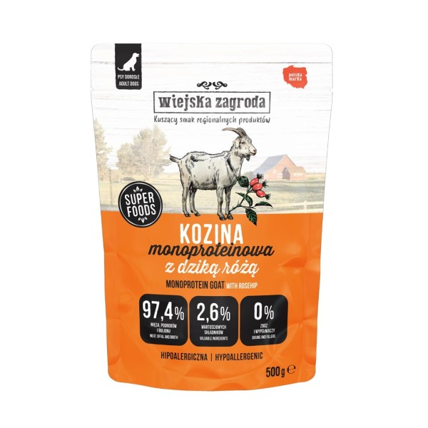WIEJSKA ZAGRODA Monoprotein Goat - wet ...