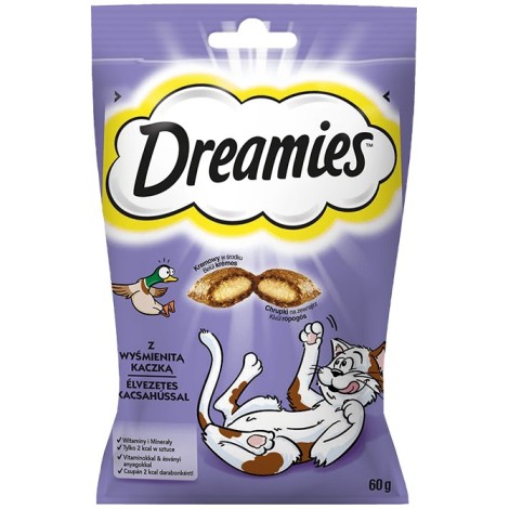 Dreamies 5998749116500 cat treats Duck Snacks 60g