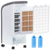 Mesko MS 7918 Air cooler 3in1, Free standing, 3 modes of operation: cooling, purification, humidification, White | Mesko | Air cooler 3in1 MS 7918 White