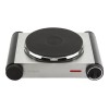 Tristar | Free standing table hob | KP-6191 | Number of burners/cooking zones 1 | Stainless Steel/Black | Electric