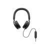 Dell | Pro On-Ear Headset | WL5024 | Built-in microphone | Wireless | Black | ANC