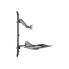 Digitus | Wall mount | Tilt, height adjustment, rotate | 17-32 