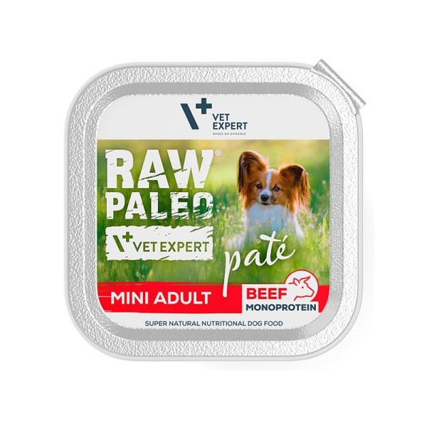 RAW PALEO Pate Mini Adult Beef ...