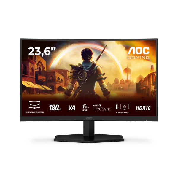 AOC C24G42E 23.6inch Curved Fast VA ...