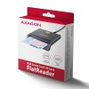 CARD READER FLAT SMARTCARD/ID/USB-C 1.3M CRE-SM3TC AXAGON