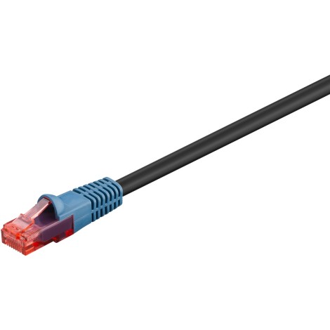 CAT 6 Outdoor-patch cable U/UTP | 94389 | Prewired, unshielded LAN cable with RJ45 plugs for connecting network components; Double-layer polyethylene jacket protects the network cable outdoors and makes it extremely weather-resistant; The outdoor Ethernet