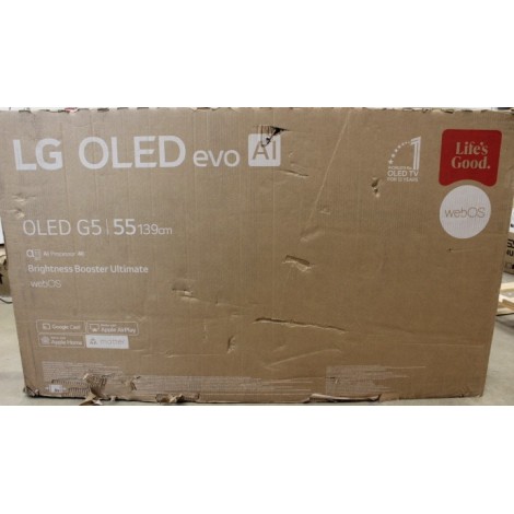 SALE OUT. LG OLED55G51LW | 55 | Smart TV | webOS 25 | UHD | DAMAGED PACKAGING