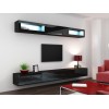 Cama TV stand VIGO 140 30/140/40 black/black gloss