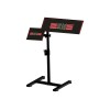 Next Level Racing | Floor stand | NLR-A012 Free Standing Keyboard and Mouse Stand | Height | Black