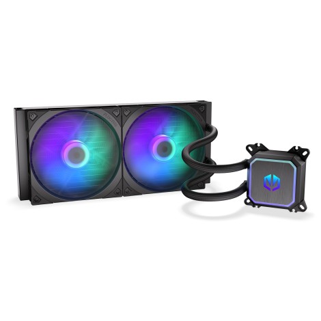 ENDORFY Navis F280 ARGB Computer case All-in-one liquid cooler 14 cm Black 1 pc(s)