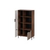 Cama 4 ALMERA bookcase 90x42x165 walnut/cashmere