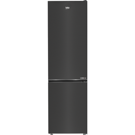 BEKO Refrigerator | B5RCNA405HXBR1 | Energy efficiency class D | Free standing | Combi | Height 203.5 cm | No Frost system | Fridge net capacity 249 L | Freezer net capacity 106 L | Display | 36 dB | Black
