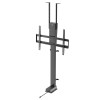 Maclean electric ceiling/floor mount, extendable, 43''-88'', VESA 600x400, max 60kg, 100-240V AC,50/60Hz