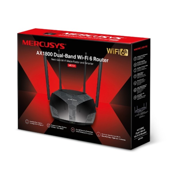 AX1800 Dual-Band WiFi 6 Router | ...