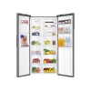 Haier Side by side Refrigerator HSR3918ENPG (528L; silver)