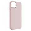 Fixed | MagFlow | Back cover | Apple | iPhone 15 | Liquid silicon | Pink