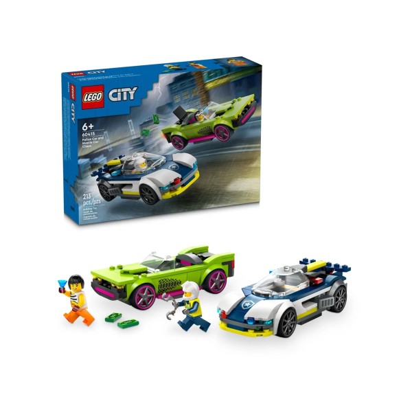 LEGO CITY 60415 POLICE CAR AND ...