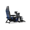 Next Level Racing Boeing Commercial Edition Flight Simulator | Blue highlights