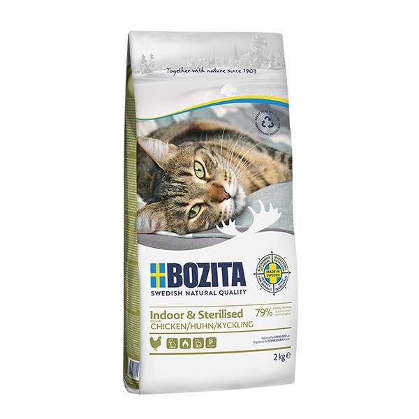 Bozita - Indoor & Sterilised Chicken ...