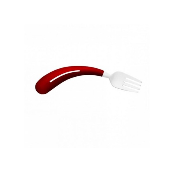 Curved fork for people with rheumatism ...