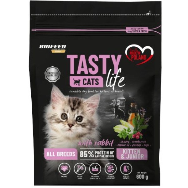 BIOFEED Tasty Cats Life Kitten Junior ...