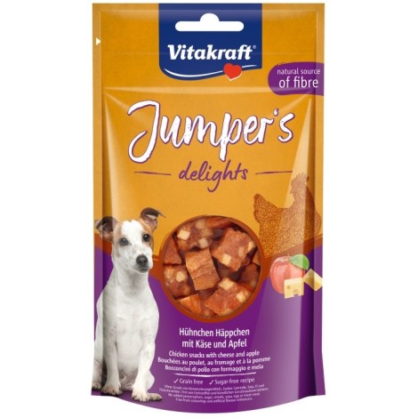 VITAKRAFT Jumper's Delights Chicken with cheese and apple - dog treat - 80 g