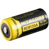 BATTERY RECH. 650MAH 3.7V/RCR123 NL166 NITECORE