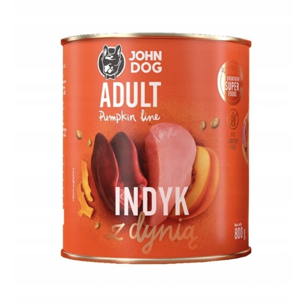 John Dog PUMPKIN Adult indyk z ...