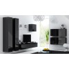 Cama Square cabinet VIGO 50/50/30 black/black gloss