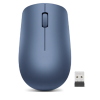 Lenovo | Wireless Mouse | 530 | Optical Mouse | 2.4 GHz Wireless via Nano USB | Abyss Blue | 1 year(s)