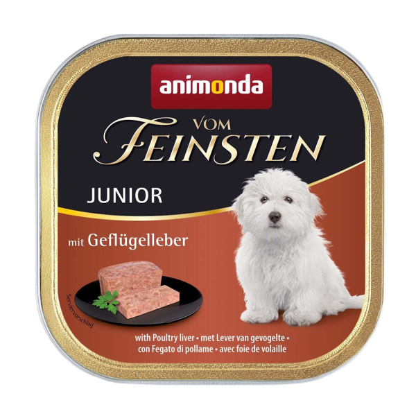 ANIMONDA Vom Feinsten Junior Poultry liver ...