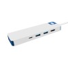 Hyper HyperDrive Flex 8 Port USB-C Hub, Blue | Hyper