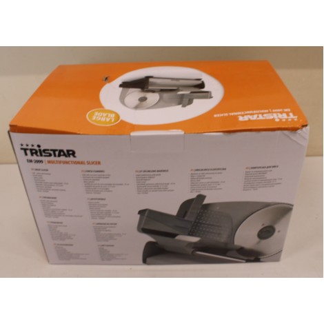 SALE OUT. Tristar Food Slicer | EM-2099 | Metallic silver | 150 W | DAMAGED PACKAGING